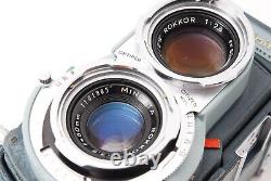 Minolta Miniflex TLR Film Camera Rokkor 60mm f/3.5 Lens Exc+5 From JAPAN A591