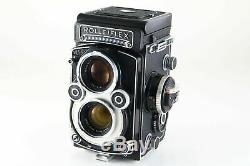 Mint! CLA Rolleiflex 3.5F White Face TLR Camera withPlanar 75mm f/3.5 JAPAN 5918