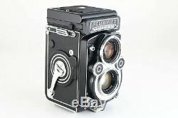 Mint! CLA Rolleiflex 3.5F White Face TLR Camera withPlanar 75mm f/3.5 JAPAN 5918