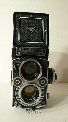 Minty Fully Working Rolleiflex Rollei 3.5f Tlr Camera Carl Zeiss Planar Lens