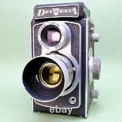 Montanus Delmonta TLR Camera with f3.5 75mm Lens. Fully Rebuilt! Medium Format