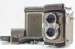 N MINT / Case Hood Yashica D TLR 6×6 Film Camera Yashikor 80mm F3.5 Lens JAPAN