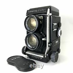 N MINT F/S MAMIYA C330 Pro TLR Camera & Sekor 55mm f/4.5 Lens from Japan