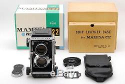 N MINT+++ IN BOX Mamiya C22 Pro TLR Film Camera + 105mm f3.5 Lens From JAPAN