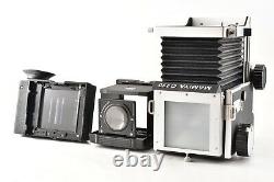 N MINT? Mamiya C220 Pro 6x6 TLR Film Camera + 65 105 250mm Lens etc from JAPAN