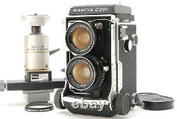 N MINT+++Mamiya C220 Pro TLR Film Camera 55mm f/4.5 Lens SL-5 From JAPAN