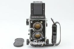 N MINT Mamiya C220 Pro TLR with Sekor 80mm f/2.8 Blue Dot Lens /Grip from Japan