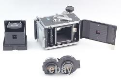 N MINT Mamiya C33 TLR 6x6 Film Camera with SEKOR 105mm f3.5 Lens Hood From JAPAN