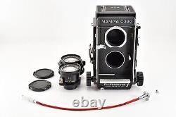 N MINT? Mamiya C330 Pro F TLR 6x6 Film Camera Sekor 55mm F4.5 Lens From Japan