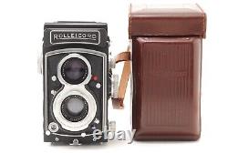 N MINT+++? Rolleicord vb white face TLR Camera Xenar 75mm f/3.5 Lens From JAPAN