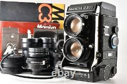 N MINT in BOX Mamiya C330 Pro f TLR sekor 55mm 105mm 180mm Lens From Japan 708