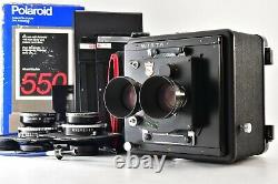 N MINTWISTA 4x5 Large Format TLR WISTAR 130mm Lens Fujinon W 135 150 mm Japan
