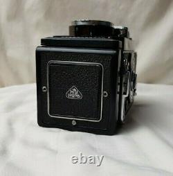 N. Mint WHITE FACE Xenotar Rolleiflex 3.5F 75mm F/3.5 TLR Camera FILM TESTED