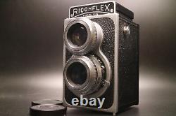 N. Near MINT Riken Ricohflex Model VIIS 120 Roll Film 6x6 TLR Camera From JAPAN