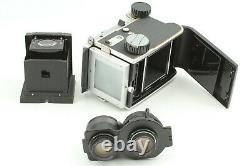 (NEAR MINT) MAMIYA C220 Pro 6x6 TLR Camera with SEKOR 55mm f4.5 Lens From JAPAN