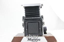 NEAR MINT MAMIYA C220 Pro Film Camera TLR Sekor 80mm f/3.7 Blue Dot Lens