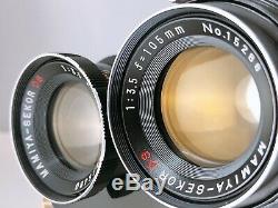 NEAR MINT+ MAMIYA C330 Pro TLR Blue Dot Sekor DS 105mm f/3.5 from Japan 302