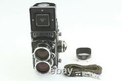 NEAR MINT Meter Wokrs Tele Rolleiflex Rollei White Face Sonnar 135mm F/4 JAPAN