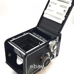 NEAR MINT YASHICA D TLR 127 Film Camera +Yashinon 80 mm/3.5 From JAPAN