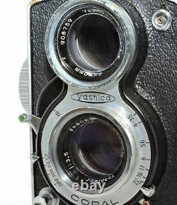 NEAR MINT Yashicaflex Yashica TLR Camera 80mm f/3.5 Yashikor Japan send #077