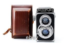NEAR MINT in Case RICOHFLEX MODEL VI TLR 6x6 Film Camera From JAPAN