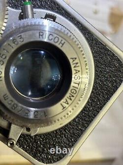 NEAR MINT in Case? Ricohflex Model VII VINTAGE Film Camera TLR From Japan