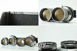 Near MINT Hard Case Mamiya C3 Pro 3 Lens (65 105 180) 2 Finders Acce. JAPAN