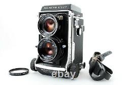 Near MINT+ Mamiya C220 Professional TLR Film Camera 80mm f/2.8 Blue Dot JAPAN