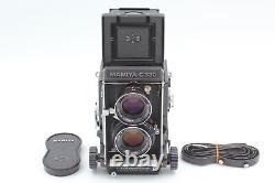 Near MINT Mamiya C330 Pro F TLR Camera Sekor 80mm F2.8 Bule Dot Lens JAPAN