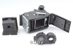 Near MINT Mamiya C330 Pro F TLR Camera Sekor 80mm F2.8 Bule Dot Lens JAPAN