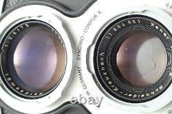 Near MINT Rolleiflex T Model 3 White Face Xenar 75mm From JAPAN