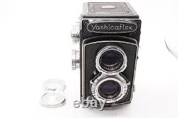 Near MINT Yashica Yashicaflex Model C 6x6 TLR Film Camera with Cap From JAPAN