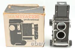 Near MINT in BOX Mamiya C220 Professional TLR 6x6 Film Camera Body from JAPAN