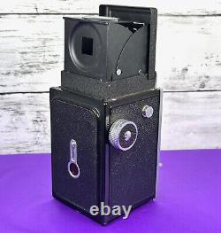 Near MINT with Case RICOHFLEX Model VII TLR Film Camera 80mm f/3.5 From JAPAN