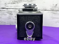 Near MINT with Case RICOHFLEX Model VII TLR Film Camera 80mm f/3.5 From JAPAN