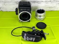 Near MINT with Grip Kowa Six 6x6 Medium Format SLR Camera 85mm f2.8 Lens JAPAN
