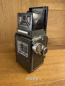 Near Mint Aires Airesflex Z TLR Film Camera Colal AC 75mm F/3.5 Lens From JPN
