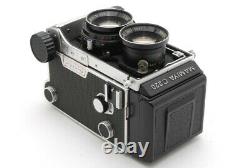 Near Mint Mamiya C220 Pro TLR with Sekor 80mm f/2.8 Blue Dot Lens From JAPAN