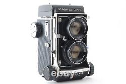 Near Mint? Mamiya C220 Professional TLR + Sekor 80mm f2.8 Blue Dot Lens JAPAN