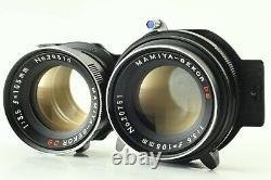 Near Mint Mamiya C330 Pro (F) TLR Blue Dot SEKOR DS 105mm F3.5 Lens from JAPAN
