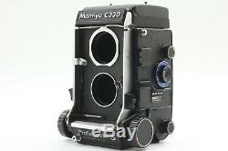 Near Mint Mamiya C330 Pro S TLR + Sekor DS 105mm F3.5 Blue Dot Lens From JAPAN