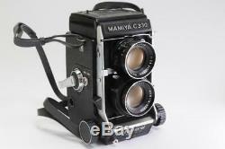 Near Mint Mamiya C330 Pro TLR camera with Sekor DS 105mm F3.5 blue dot from japan
