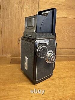 Near Mint Waltz Wagoflex TLR Film Camera Komura Kominar 75mm F/3.5 Lens /Japan