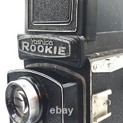 Near Mint Yashica Rookie TLR 6x6/4.5 Medium Format Film Camera Yashimar 80/3.5