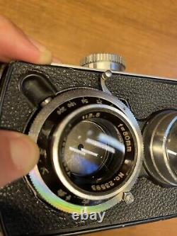 Near Mint Yashicaflex Old A Late Model (A II) TLR Camera Yashimar 80mm F/3.5
