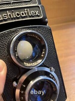 Near Mint Yashicaflex Old A Late Model (A II) TLR Camera Yashimar 80mm F/3.5