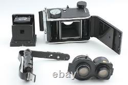 New Seals N MINT MAMIYA C220 Pro 6x6 TLR Camera with SEKOR 55mm f4.5 Lens JAPAN