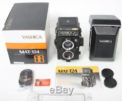 New old stock in box Yashica 124g TLR camera, 80mm lens mint 120 220 yashicamat