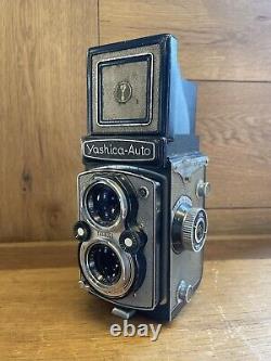 Opt Near Mint Yashica Auto TLR Film Camera Yashinon 80mm F/3.5 Lens From JP