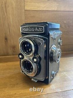 Opt Near Mint Yashica Auto TLR Film Camera Yashinon 80mm F/3.5 Lens From JP